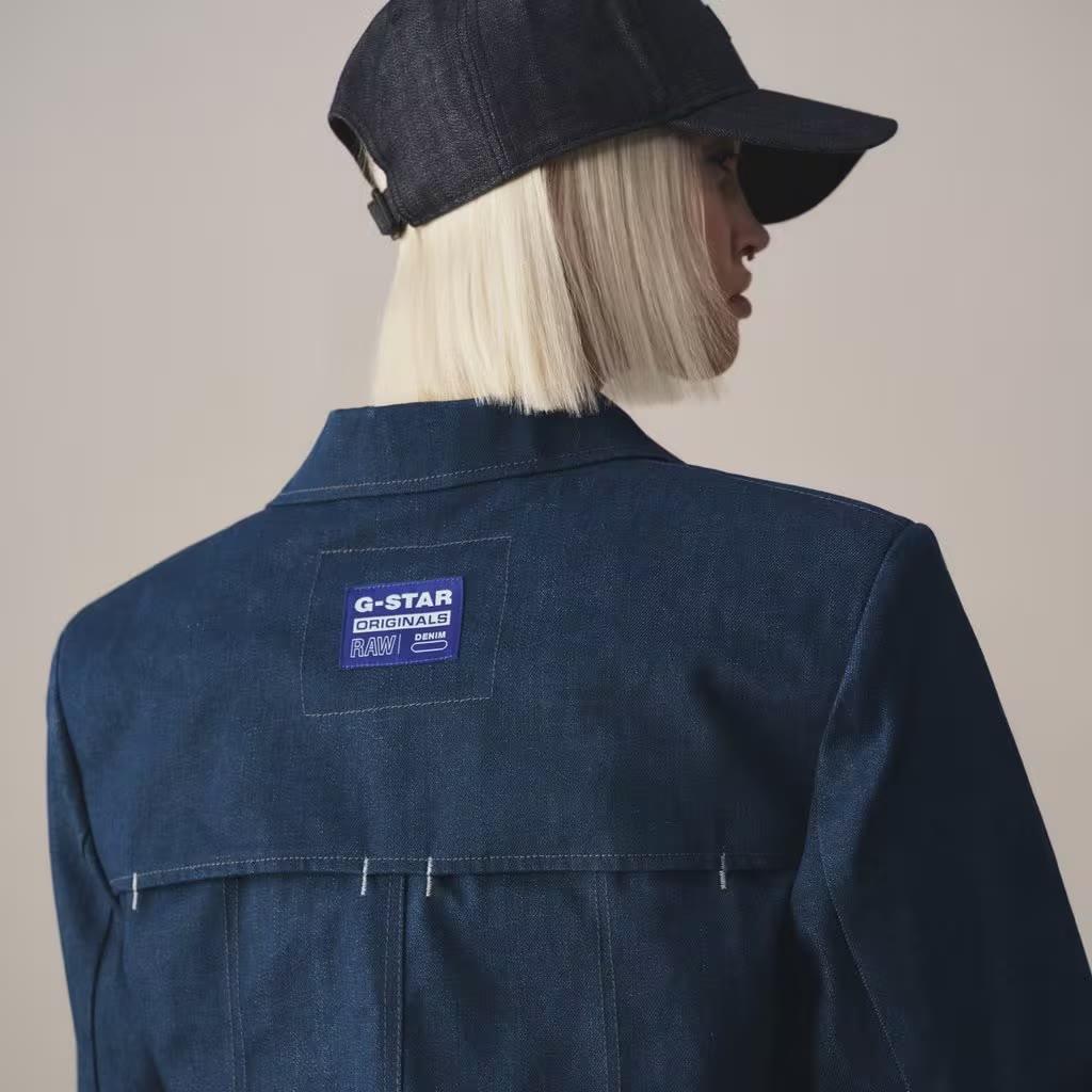 Raw denim jacket with the G-Star Originals RAW label